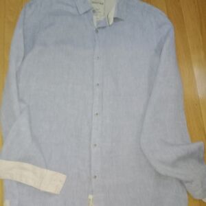 Heritage men's linen shirt sz L